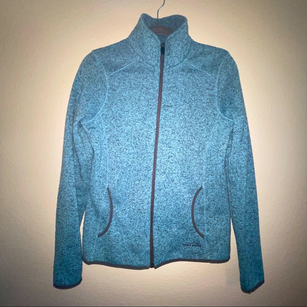 Eddie Bauer Zip Up Sweater! Christmas Holiday Outdoor Present Shopping!❄️